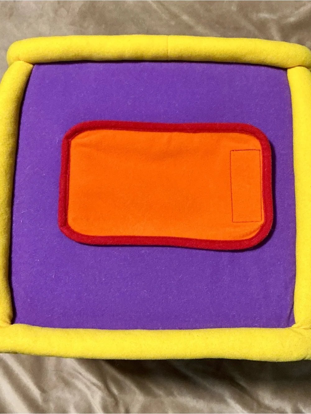 Neurosmith Jumbo Learning Block Plush Activity Toy